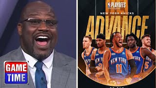 NBA Gametime reacts to New York Knicks beat Philadelphia 76ers 118-115 in Gm 6;