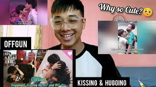 Reacting to OffGun Kissing and Hugging Moments On-Air and Off-Air | Theory Of Love