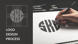 The Logo Design Process From Start To Finish | Learn How To design Any letters In Circle
