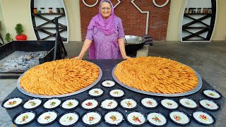 RABDI JALEBI | Paneer Jalebi Recipe | Indian Dessert Recipe | Veg Village Food