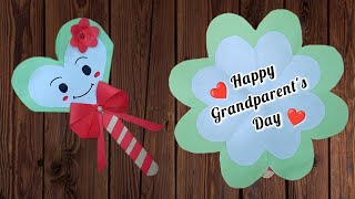 DIY - Grandparents day card making idea / Handmade Easy & beautiful card for grandparents day