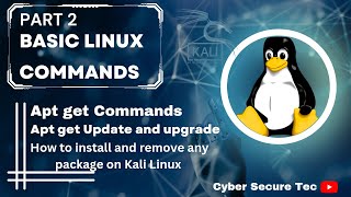 apt get command | Learn basic kali linux
