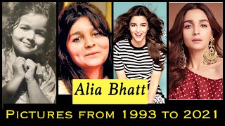 Alia Bhatt | Childhood to Young | all the pictures | #shorts