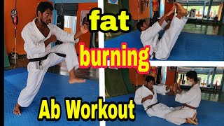 Abs workout for karate