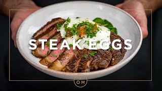Tom Kerridge's Quick & Easy: Steak & Eggs Recipe