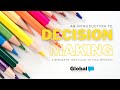 An Introduction to Decision Making | Webinar by Jono Elliot of Team Improvus