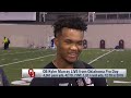 Kyler Murray Breaks Down his Pro Day Performance