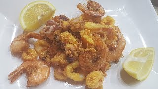 FRITTURA DI PESCE IN 1 MINUTO | ricette veloci