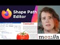 Edit your CSS Shapes with the Shape Path Editor