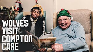 Traore & Jimenez spread Christmas cheer at Compton Care