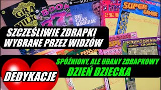 ZDRAPKI LOTTO / SZCZĘŚLIWE ZDRAPKI WYBRANE PRZEZ WIDZÓW ❤️ DEDYKACJE ❤️