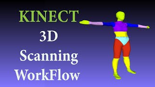 Scanning with the Microsoft Kinect V2: Scan to RawFile to MeshLab | Workflow