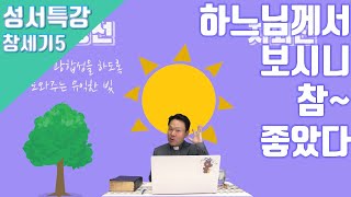 20/10/28 황창연 신부 성경특강 창세기 5강 : 하느님께서 보시니 참~ 좋았다