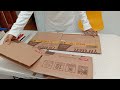 cara membuat rak obat dari kardus bekas | cardboard box ideas