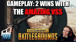 The VSS is AMAZING - 2 Wins in row SOLO FPP EU - PUBG