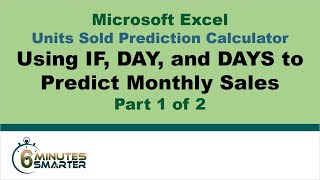 Units Sold Prediction Calculator - Part 1 of 2