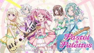 Introducing Pastel✽Palettes from BanG Dream! Girls Band Party!