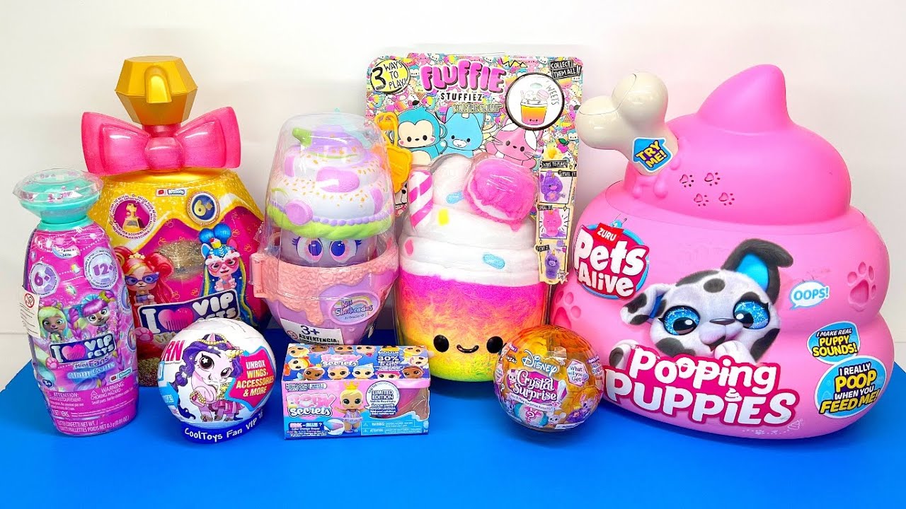 Asmr 50 Minutes Unboxing Mystery Toys Oddly Satisfying Unboxing