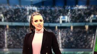 Esther Sedlaczek „Hertha hat Zuversicht gegen die Bauern zu gewinnen“ - Berlin - Bayern Versprecher
