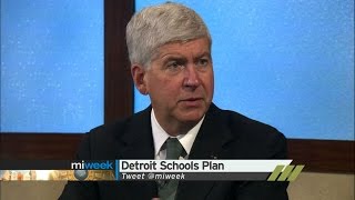Governor Snyder: The Future of Detroit Education | MiWeek Full Episode
