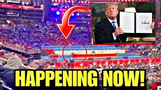 🔴LIVE: Trump Signs 200 EXECUTIVE ORDERS Live in Front of 20 Thousand people Live!! HISTORIC