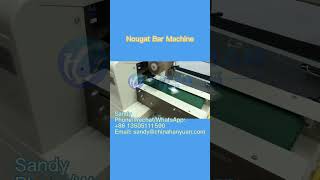 Nougat Candy Bar Packaging Machine#nougat#nougatcandy#packing #machine #equipment #productionline