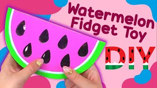 Watermelon Fidget Toy - Viral TikTok Pop It Toy - DIY Stress Toy Ideas #shorts