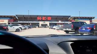 First Time Inside H-E-B Grocery Store! I Tried The BBQ