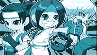 KOF2002um『龍虎女性TEAM』(ユリ,キング,香澄)-CPU LEVEL MAX 最高難易度-