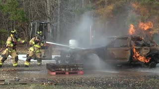 Saudi firefighters train, hone skills in CLT