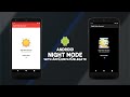 Android Night Mode Implementation | AppCompatDelegate | Android Studio