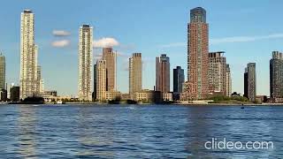 New York City \u0026 East River// ইস্ট রিভার এন্ড নিউ ইয়র্ক সিটি #eastriver #nyc #usa #queens #Brooklyn