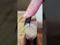 Accuracy #shorts #woodwork #asmrsounds #oddlysatisfying #satisfying #chisel #sharp #relaxation