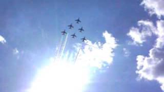 2009 航空祭　百里基地　air show 13/14 ブルーインパルス 曲技飛行