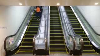 大阪メトロ 新大阪駅 北改札エスカレーター(2018)osakametro shinosaka st. northgate escalator