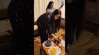 Trisha Krishnan today birthday cake cutting