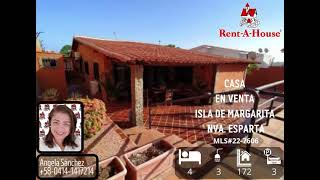 VENDIDO    CASA EN VENTA EN EL PARAISO PAMPATAR ISLA DE MARGARITA