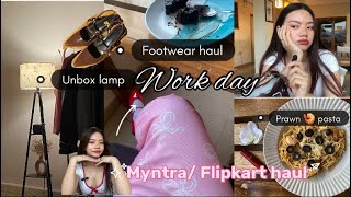 Daily Vlog | Pinterest lamp | Myntra heel | cafe 🍵