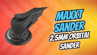 The impressive MaxXT 6 inch 2.5mm random orbital sander! 💪