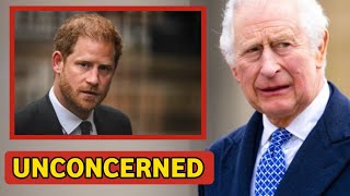 UNCONCERNED!🚨 Prince Harry Quickly Returns To The UK With King Charles still unhealthy
