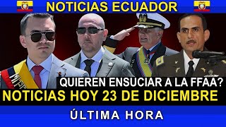 NOTICIAS ECUADOR: HOY 23 DE DICIEMBRE 2024 ÚLTIMA HORA #Ecuador #EnVivo