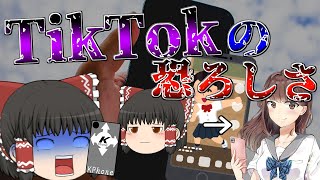 加工を外せば大量の誹謗中傷...TikTokの恐ろしさがやばすぎる...【ゆっくり茶番】