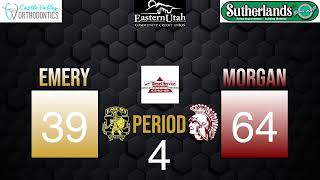 Emery VS Morgan (Boys Basketball- Radio Only) 2024-25 3A State Tournament- Feb. 24, 2025