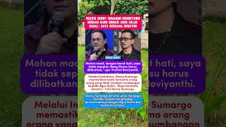 Reaksi Denny Sumargo Mengetahui mengetahui Mediasi Agus dan Novi gagal #dennysumargo #agus #novi