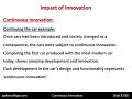 continuous innovation process