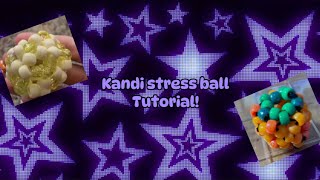 💙Kandi stress ball tutorial!🩵