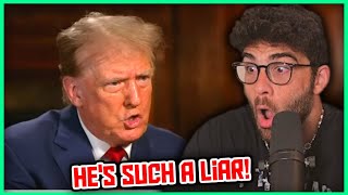 Trump's WILD Interview with Fox News | Hasanabi Reacts to Sean Hannity