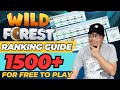 WILD FOREST NFT GAME - RANK 1500+ VERY POSSIBLE