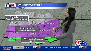 Amber Kulick's Tuesday Afternoon Forecast Update 1/7/25