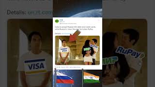 Why did Russia share this meme about India? #shorts